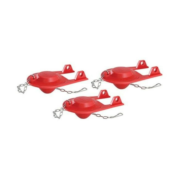 2001TP Toilet Tank Flappers  Red