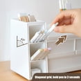 thumbnail image 4 of Ohmyroo Oblique Insertion Desktop Organizer Large Capacity Stationery Storage Box For Professionals and Office, 4 of 6