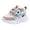 Gray, variant on Toddler Light up Sneakers Boys Girls Tennis Athletic Shoes Cute Cartoon Flashing Lightweight Running Shoes for Kids Gray 10 Toddler