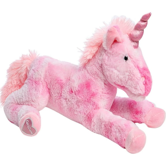 Girlzone Unicorn Plush Gifts for Girls: Large 18” Stuffed Unicorn. Ideal Birthday Present Gifts for Girls of All Ages.
