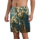 thumbnail image 2 of Balery Delicate White Daisy Jars Traje de Baño Estilo Hawaiano para Hombre, Shorts de Secado Rápido con Bolsillos-3X-Large, 2 of 6