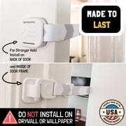 Door Buddy Cat Litter Box Door Latch and Door Stopper