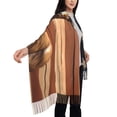 thumbnail image 3 of Rateoe Deer American Flag Vintage Women's Traditional Scarf Wrap Tassel Shawl Fringes Neck Head Shawl Retro Scarf, 3 of 8