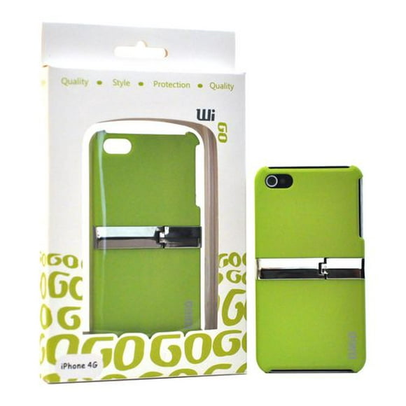 Étui pour iPhone 4G de Wigo (KICK)– Vert (3449)