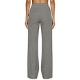 thumbnail image 6 of Linen Pants for Teen Girls 2026 Summer Casual High Waist Straight Leg Trousers Lightweight Loose Plus Size Pant with Pockets, 6 of 7