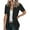 Black, variant on MAWCLOS Women Business Jackets Button Blazers Solid Color Cardigan Jacket Casual Autumn Plain Coat Black 2XL
