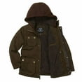 thumbnail image 2 of Urban Republic Boys Cargo Safari Jacket -Fleece-Lined & Hooded  (Olive, Medium), 2 of 3