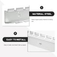 thumbnail image 2 of OUNONA 1Set Pegboard Tool Rack Steel Organizer Silver for Homeowners, 2 of 7