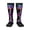 3 Black, variant on Womens Palmetto Tree Tie Dye Knee High Socks Comfy Thermal Boot Long Socks