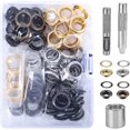 thumbnail image 1 of 100 Sets Eyelets 16mm Grommet Kit Eyelets Tools Metal Grommet Eyelet Kit With Grommet Tools For Canv, 1 of 4