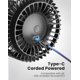 thumbnail image 5 of Circulador de aire turbo portátil pequeño de 4 pulgadas, 5 of 5
