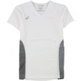 thumbnail image 1 of ASICS Maillot Femme 2 Tons, Blanc, Très Grand, 1 of 2