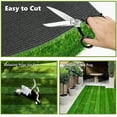 thumbnail image 5 of Goasis Lawn Artificial Grass Rug 15x47 FT, 0.8" Pile Height Zebra Stripe Synthetic Grass Mat with Drainage Holes, 5 of 7
