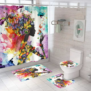  ArtSocket Gamer Boys Girls Bathroom Set with Shower