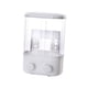 thumbnail image 5 of Dispensador de jabón automático para montaje en pared, botellas de champú y acondicionador, contenedor resistente, 5 of 9