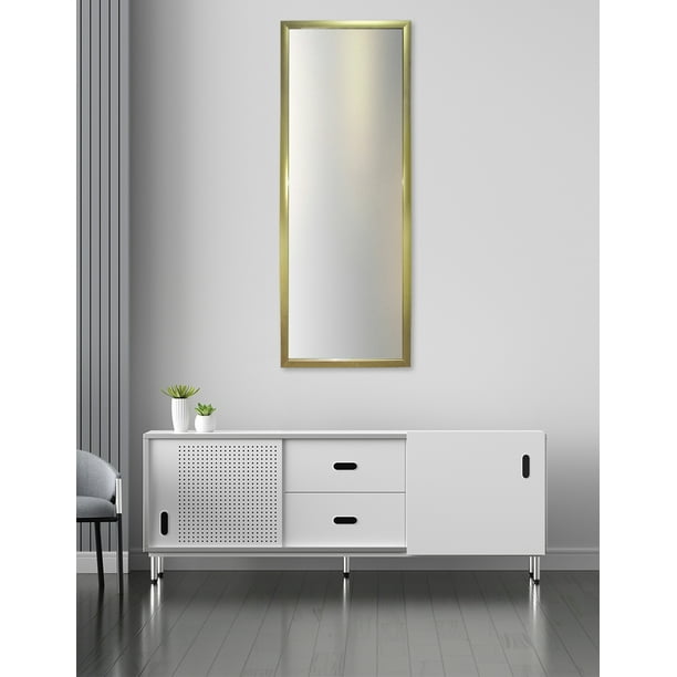 Espejo decorativo cuerpo entero color oro brillante DII FRAME Espejo decorativo EDFCC10023