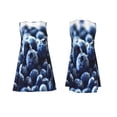 thumbnail image 7 of Logiee Blueberry Print Summer Dresses for Women,Beach Sleeveless Flowy Pocket Tshirt Tank Sundresses,Women's Sleeveless Dress, 7 of 7