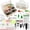 khaki&white, variant on 3 Layers Fishing Tackle Box Khaki&White 213-Piece Lure Kit with Tool Accessories for Freshwater and Saltwater Fishing