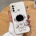 thumbnail image 2 of 6D Motorola Moto G60 G40 FUSION G60S G22 G32 G52 G53 G42 Funda De Silicona Suave Para Teléfono Astronauta Soporte, 2 of 4