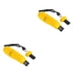 thumbnail image 2 of Naiovety Máquina de limpieza de teclado alimentada por USB, portátil, portátil, dormitorio, coche, aspiradora, colector de polvo, suministros para Amarillo 2piezas Naiovety CBP209355, 2 of 6