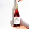 thumbnail image 6 of 40pcs 4 Styles Mini Champagne Bottle Labels Garland Wine Bottle Labels Baby Shower Wine Bottle Labels Blush Rose Wine Label for Baby Shower Party Celebrating She's ABOUT TO POP, 6 of 7