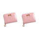 thumbnail image 2 of Minnieouse Cartera compacta y elegante con tarjetero para el día a día Cartera Tarjetero Carteras pequeñas Monedero rosa rosa 2Conjunto, 2 of 6