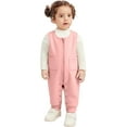thumbnail image 2 of Cowsor Baby Boy Girl Solid Color One Piece Romper Jumpsuit Outfits Clothes Overalls, 2 of 5