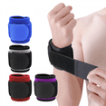 thumbnail image 3 of 2 Pack Attelle de Poignet Support de Poignet Réglable Sangles de Poignet pour Musculation Entraînement Physique, Tendinite, Arthrite du Canal Carpien (Rouge), 3 of 4