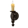 thumbnail image 7 of Meyda Tiffany 214075 Clovis 14" Tall Wall Sconce - Bronze, 7 of 7
