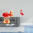 thumbnail image 2 of Estatua decorativa de koi estilo Feng Shui chino, ideal para mesa. Material: resina. Perfecta como regalo navideño o para decorar el hogar o la of, 2 of 8