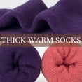 thumbnail image 2 of QWZNDZGR Womens Thick Warm Wool Socks, 5 Pack Casual Crew Cozy Thermal Winter Socks for Gifts, 2 of 5
