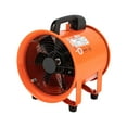 thumbnail image 3 of 10" Extractor Fan Blower Portable Duct Hose Ventilator Industrial Air Mover Fan, 3 of 25