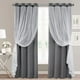 thumbnail image 1 of Cortinas SOFJAGETQ, 132 x 244 cm, doble capa, opacas, 1 of 8