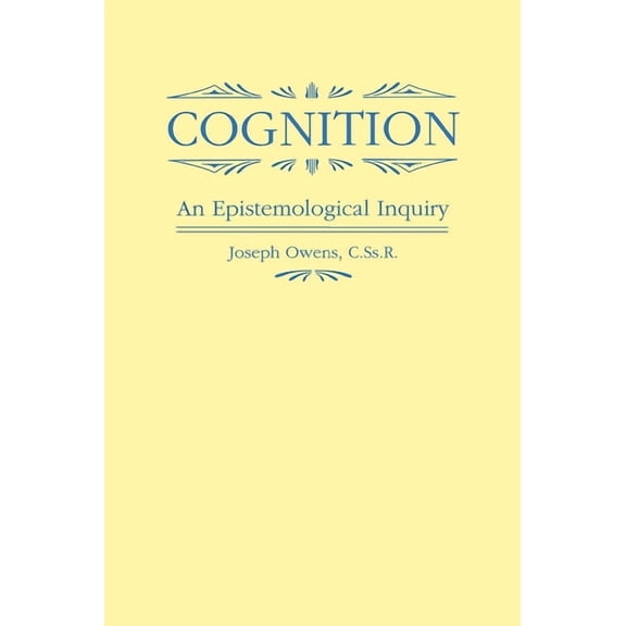 Cognition: An Epistemological Inquiry, (Paperback)