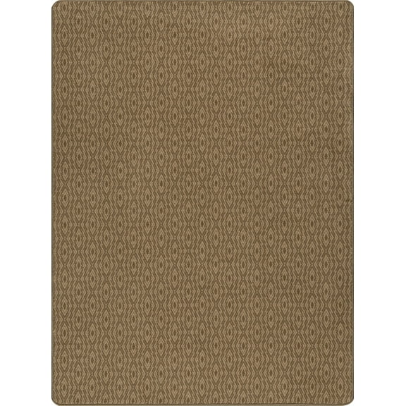 Milliken Imagine Area Rug PAGOSA Pagosa Mahogany Ovals Lines 3' 10" x 5' 4" Rectangle