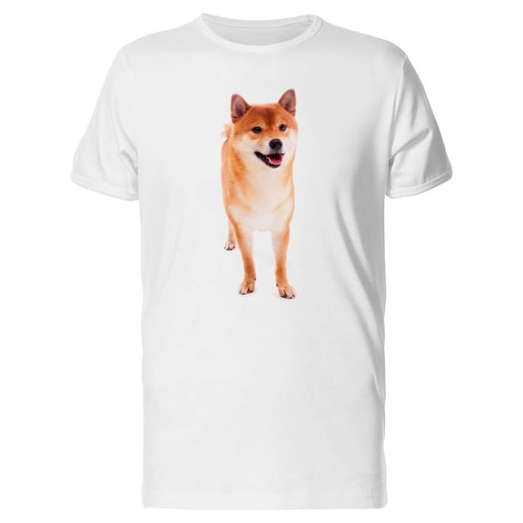 Shiba Inu Tiny Tongue Tee Men's -Image by Shutterstock