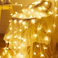 thumbnail image 3 of Gostoto USB Battery Operated LED Twinkle Fairy LED Star String Lights Decorative Stars Lights for Home Party Christmas Wedding Garden, 3 of 6