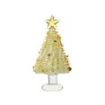 thumbnail image 2 of Honeeladyy Glass Christmas Tree Figurine Mini Glass Tree for Holiday Decor, Miniature Winter Trees as Tabletop Ornaments Centerpieces, Festival Gifts for Christmas Home Decor Craft Party, 2.4x1.4in, 2 of 6