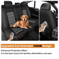 thumbnail image 5 of Seat Covers Fit for Chevrolet/Chevy Suburban 2009-2024 Faux Leather Waterproof Comfort Car Seat Protector Compatible Airbag Gray,Full Set(2 Row 5 Seats), 5 of 9