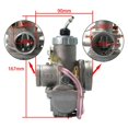thumbnail image 4 of Slide High Percompatible Withmance Carburetor Carb Vm28-49 Compatible With Mikuni 30mm Tm28 Round Slide Motorcycle Carburet, 4 of 5