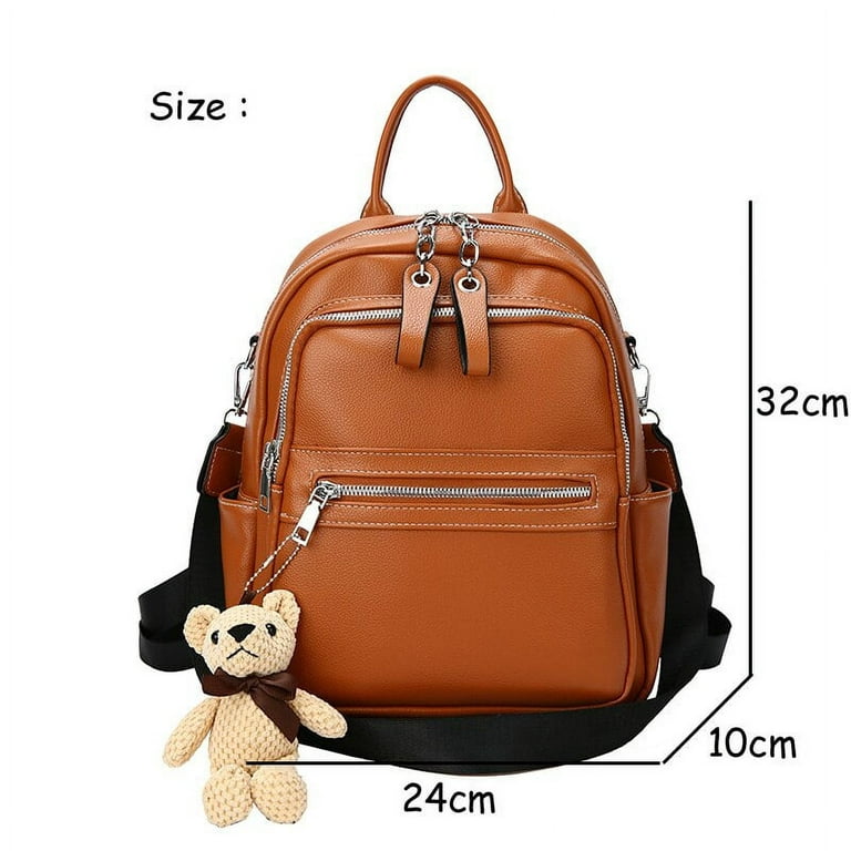 CoCopeaunts High Quality Soft Leather Backpack Bags for Women School Bags  for Teenagers Girls Luxury Portable Back Packs Designer Backpack 