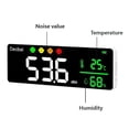 thumbnail image 6 of Wall Mounted Sound Levels Meter With Temperature Humidity Sensors For Accurate Measurement In Indoor Decibel Meter, 6 of 8