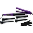thumbnail image 5 of Avion Beauty Curling Iron and Flat Iron 8 Pc Set-Green, 5 of 6
