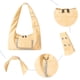 thumbnail image 4 of Bolso Hombro para Mujeres Gamuza Con Embrague Sólido Doble, 4 of 9