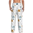 thumbnail image 7 of Salouo Cute Doodle Turtles Print Pajama Pants for Men, Lounge Pants Elastic Waistband Casual Men's sleepwear Loungewear Sleep Pajama Pant -X-Large, 7 of 7