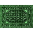 thumbnail image 1 of Ahgly Company Indoor Rectangle Persian Emerald Green Traditional Area Rugs, 2' x 4', 1 of 4
