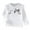 White, variant on Toddler Girls T Shirt Soft Crewneck Comfort Basic Print Long Sleeve Girls' Tops, Tees & Blouses Size 2-3T,Grey