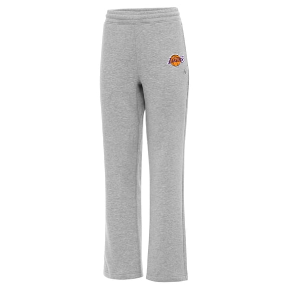 Women's Antigua  Heather Gray Los Angeles Lakers Victory Sweatpants
