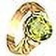 thumbnail image 3 of 9.00 Ratti / 8.00 Carat Certified Natural Green Peridot Gemstone Adjustable Ring/Anguthi For Men And Women-B0BX49, 3 of 6