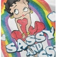 thumbnail image 5 of Betty Boop Sassy and Classy Rainbow Bodysuit Jumper Girls Infant Baby Brisco Brands NB, 5 of 7